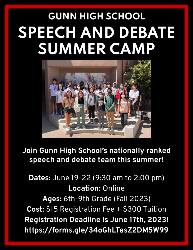 Home Gunn Speech & Debate